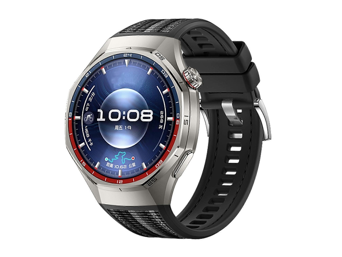 Pulseira De Silicone Trançada Em Nylon Com Fecho De Liberação Rápida Para Huawei Watch Gt 6 Pro