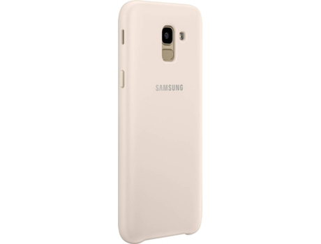 Capa SAMSUNG Galaxy J6 2018 Dual Layer Dourado — Compatibilidade: Samsung Galaxy J6 2018