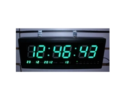 Relógio Eletrônico Led Laxiscreed Com Visor De Hora E Bateria De Longa Duração