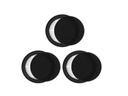 Conjunto De 3 Filtros De Reposição Para Aspiradores De Pó Sem Fio Smoture Vac01, Vac02 E Vc70 E Para O Aspirador De Pó Ozeeco Ec01._ptg