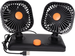 Ventilador Elétrico Portátil Levemolo 12v Usb Para Carro, Ar Condicionado, Interface Usb Dupla, Ventilador Silencioso
