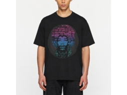 Jimi Hendrix Afro Speech T-shirt Classic Unisex Adults Size:l