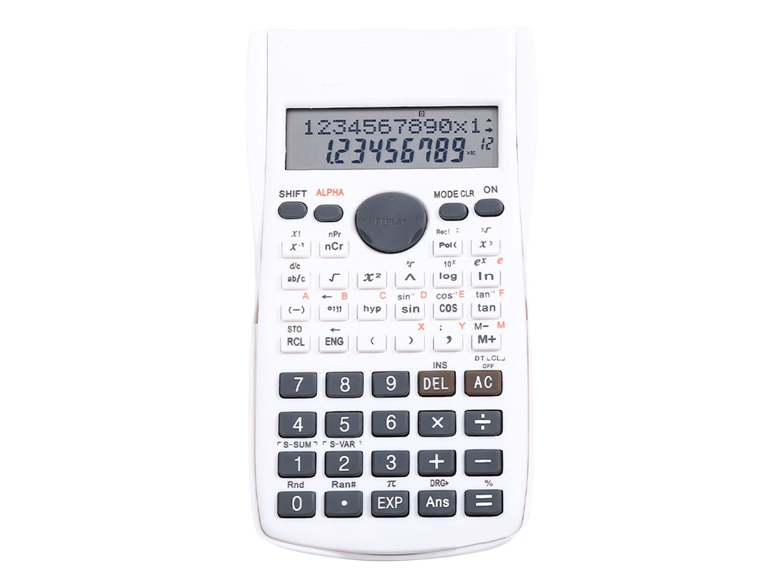 Calculadora Científica 12 Dígitos 240 Funções
