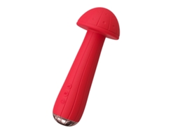 Vibrador De Massagem De Silicone Recarregvel Usb Com 5 Modos De Frequncia 5 (vermelho)