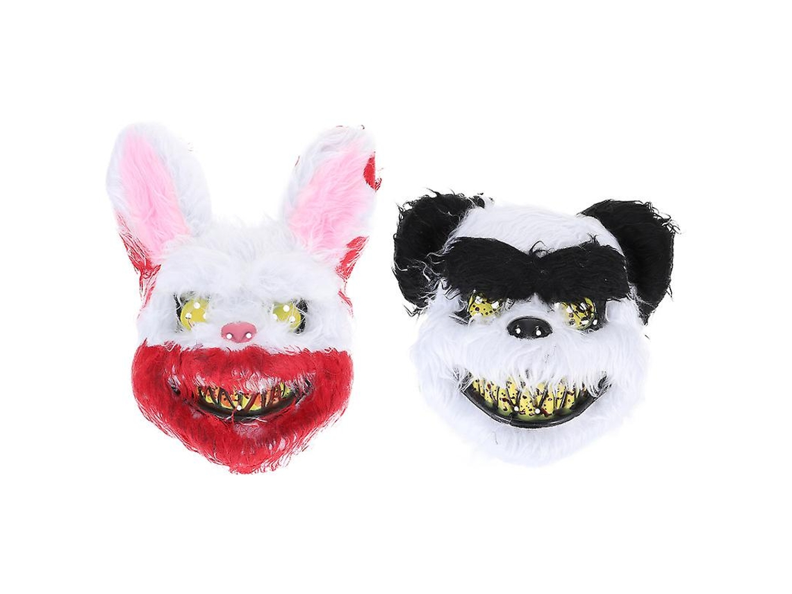 2 Unidades De Máscaras De Coelho Sangrento Allinless