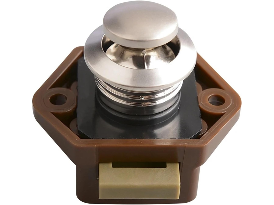 Mini Trava De Botão Pressão Plástico, Diâmetro 20mm, Para Rv Caravana Barco Motorhome Armário Zs01 A, 1 Peça Como Pcs 02