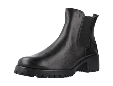 Sapatos De Mulher 24 Horas Pele Preto (36)