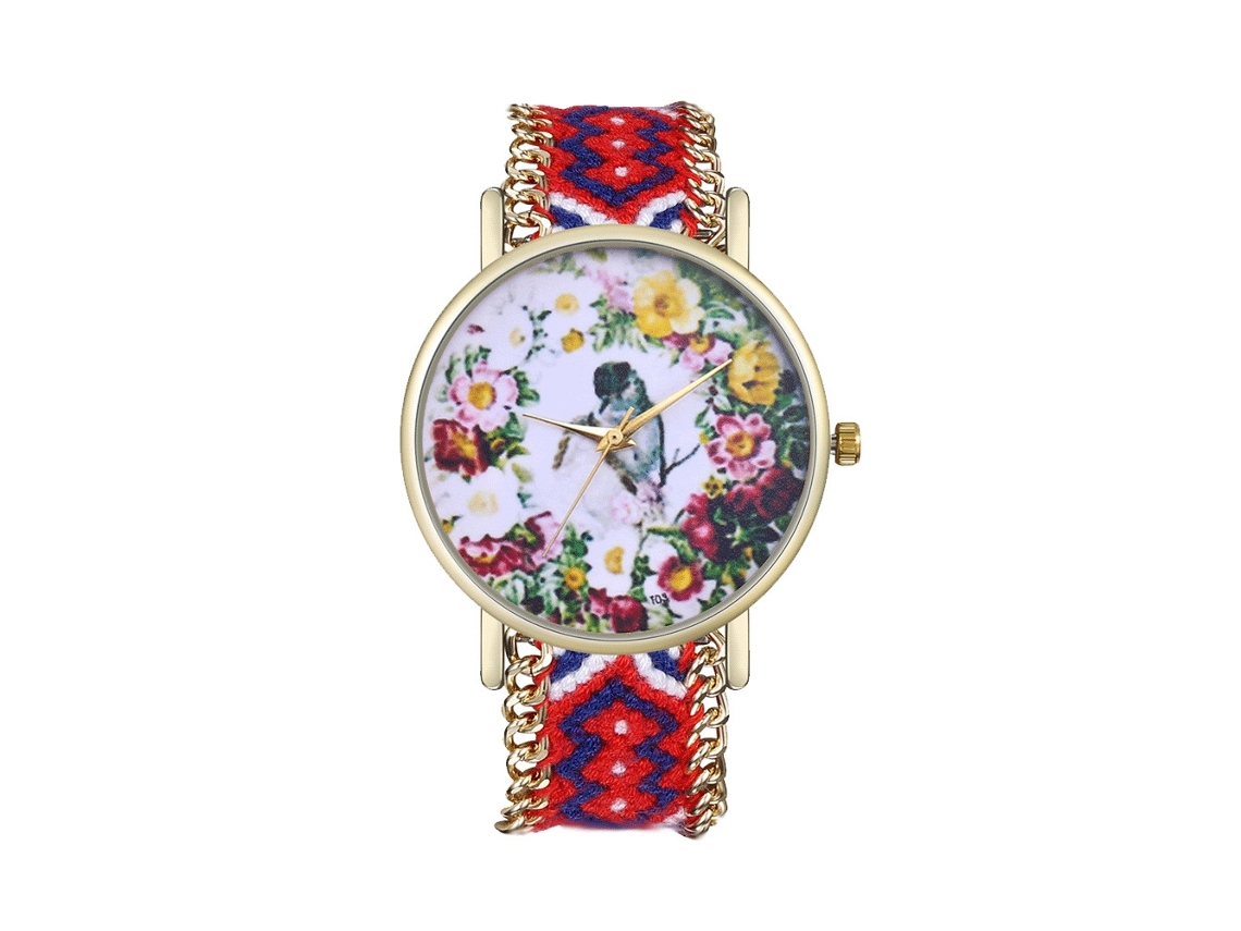 Reloj Casual De Moda Para Hombre Y Mujer Con Cuerda De Lana De Cuarzo Zhoulianfa