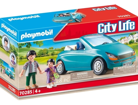 Família com Carro City Life - 70285