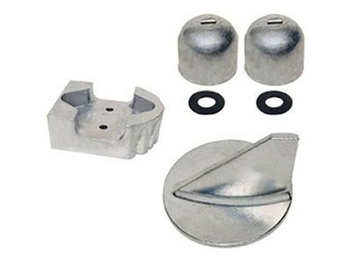 Ânodo Kit Magnesio Cmalphagen1Kitm Prateadomartyr Anodes