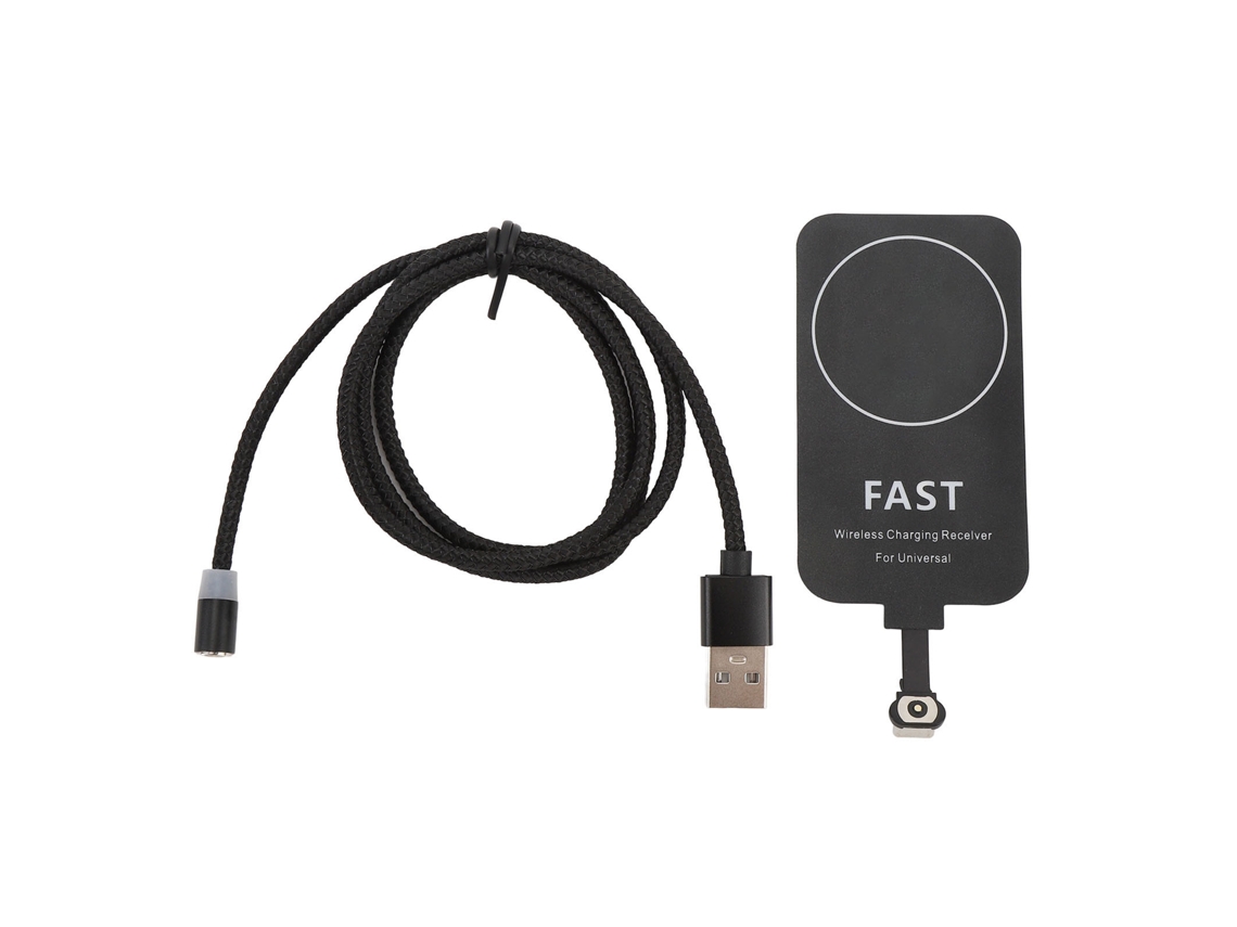 Receptor de Carregamento Sem Fio Magnético Type C 10w para Galaxy A51 A40 A20e Patch Fino
