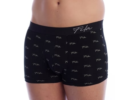 Fu5270 Boxer Masculino De Algodão Estampadodo Fila Underwear