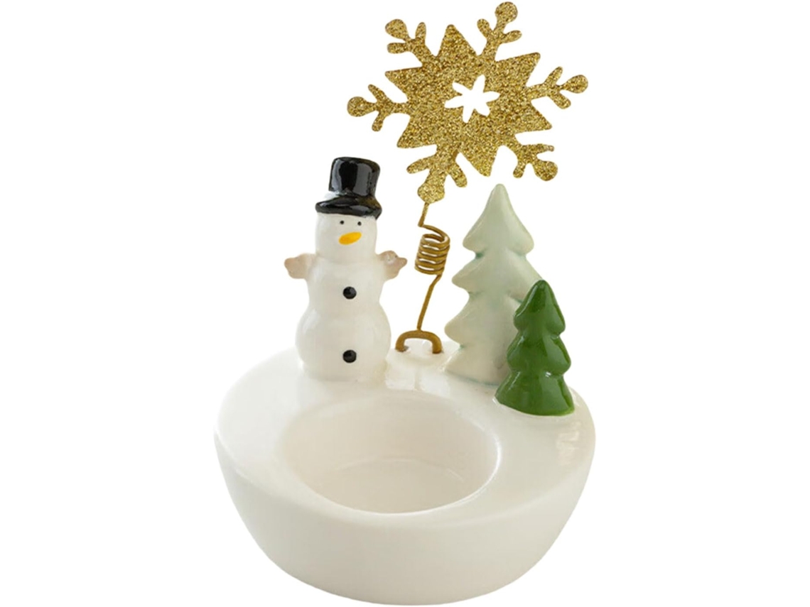 Castiçal De Natal, Decorações De Cerâmica, Centros De Mesa, Porta-velas Decorativos.
