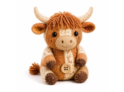 Kit De Costura E Patchwork (vaca Highland)