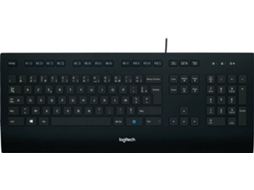 Teclado LOGITECH K280e (Com Cabo - Layout Francês - Teclado Numérico)