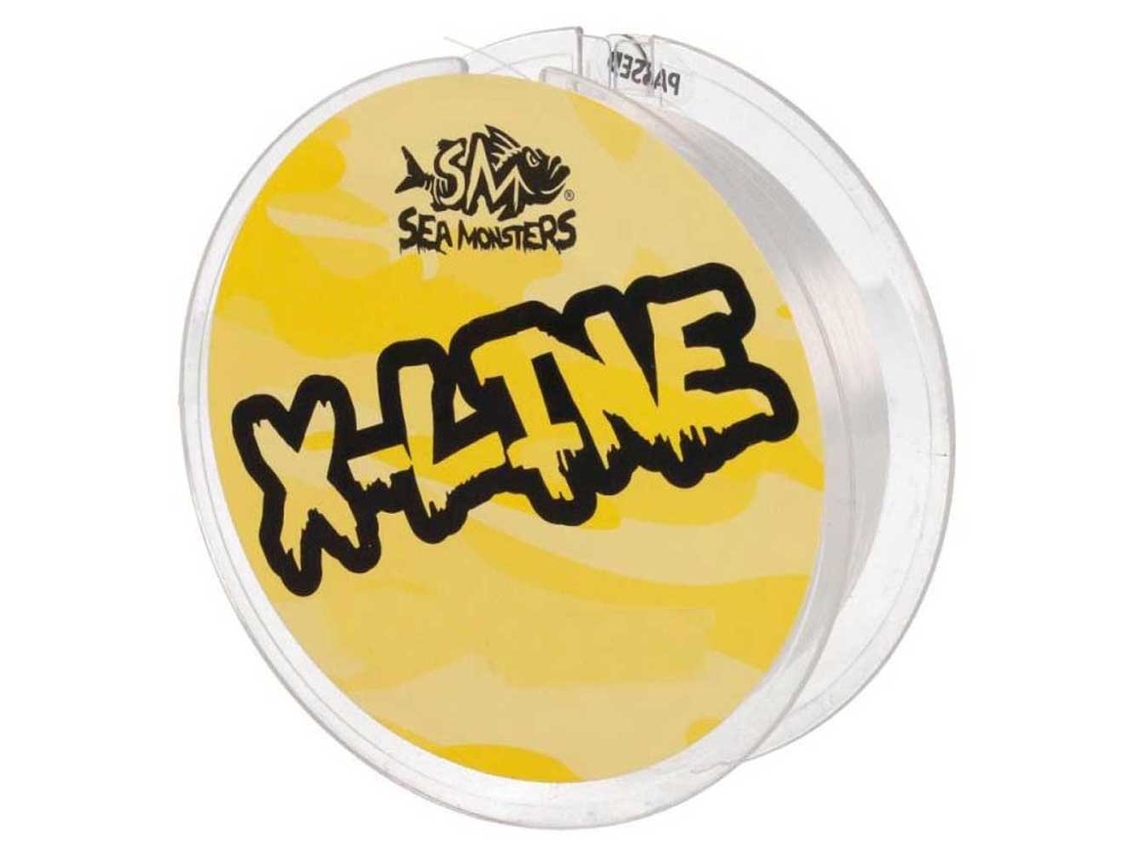 Linha De Pesca SEA MONSTERS Monofilamento x-line
