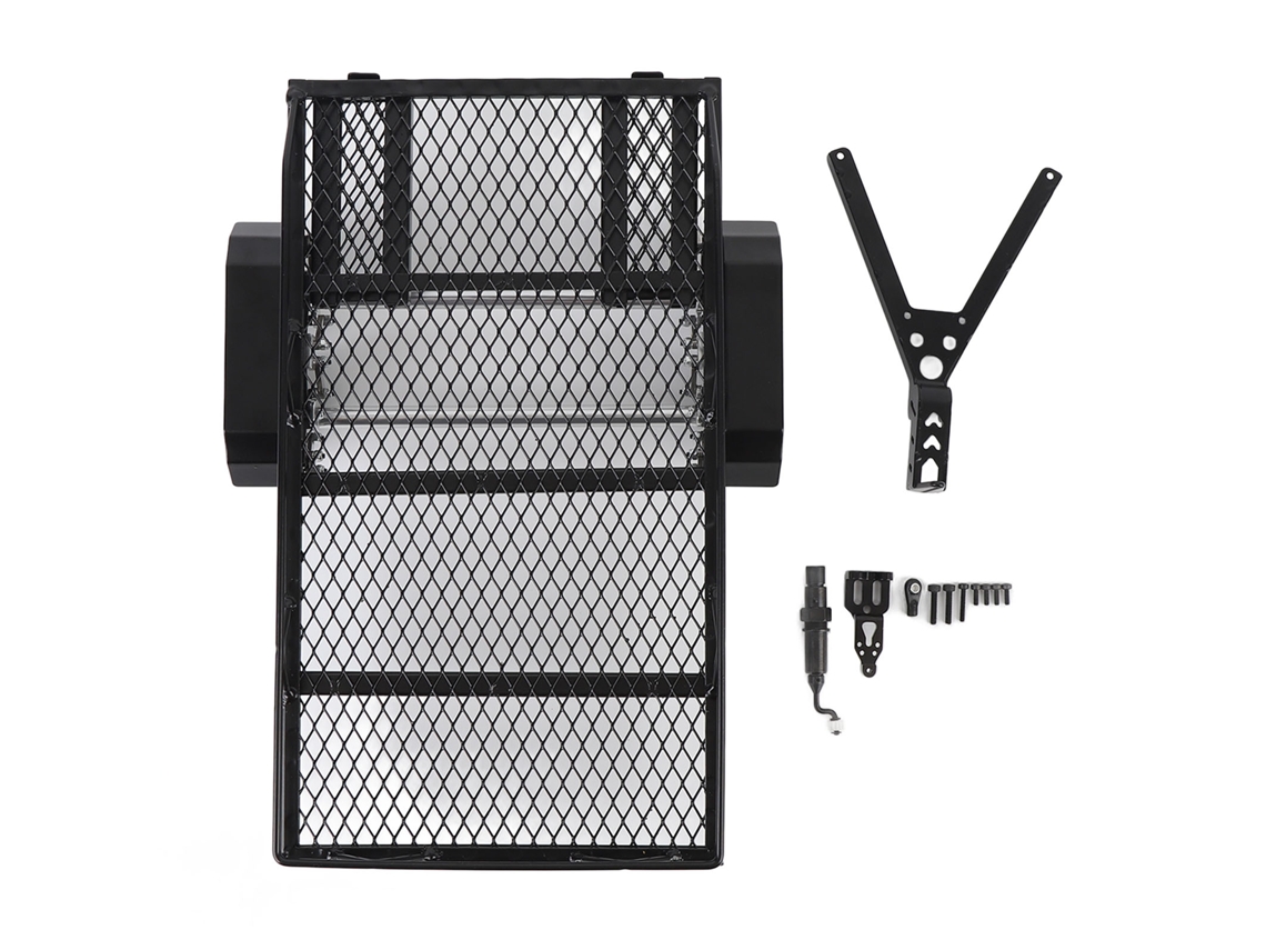 Reboque de Carroceria Plana em Metal com Engate para RC | S/MARCA