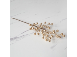Laxiscreed Espuma De Simulação Gold Silver Berries Fortune Fruit 50cm, Pack Com 6 Unidades