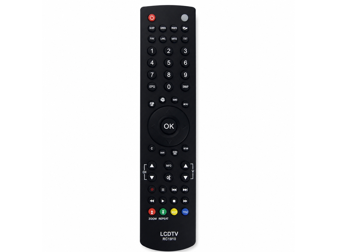 Comando À Distância Para Tv Compatível Com Vestel, Celcus E Toshiba Rc1910