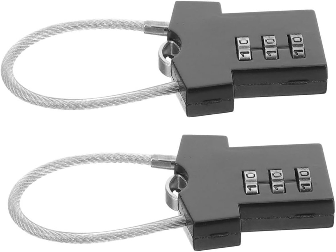 Cadeado De Combinação Para Bagagem, Para Malas, Mochilas E Armários