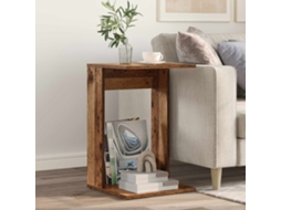 Vidaxl Mesa Lateral Madeira Antiga 40 X 38 X 62,5 Cm