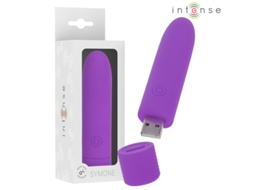 Intense - Symone Usb Rechargeable Vibrating Bullet 8 Vibrations Purple 10 X 2.2 Cm