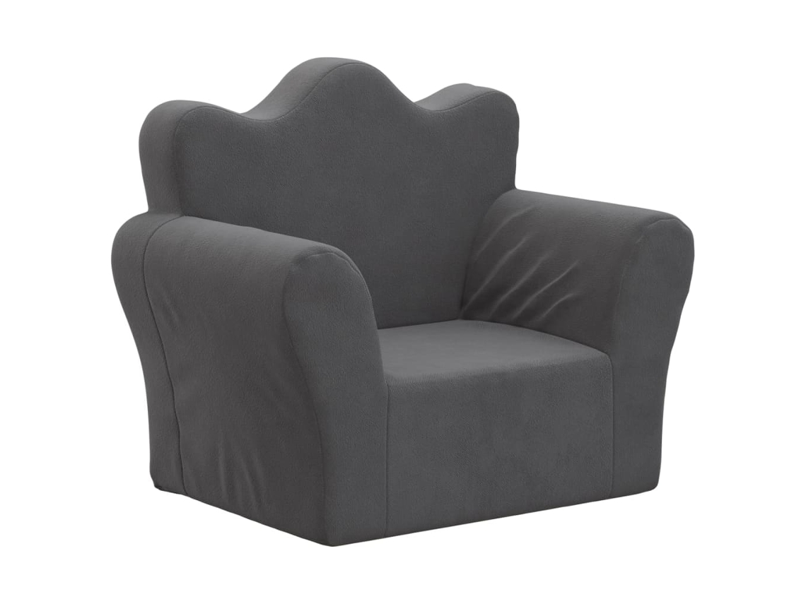 Kids' Sofa, Kids' Sofas Vidaxl Antracite Poliéster (n/a)