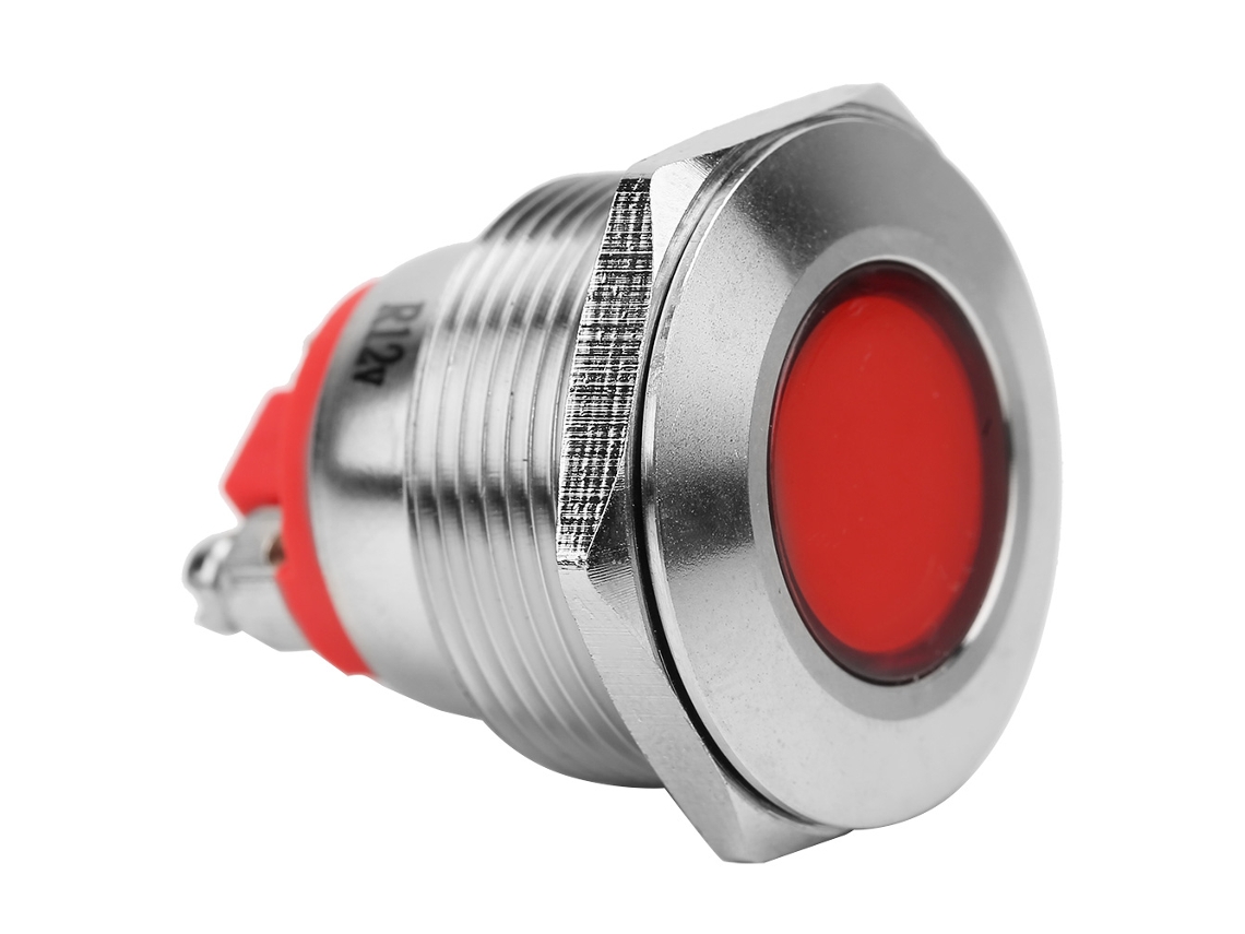 Laxiscreed 20 Leds À Prova D’água Ip68 Vermelhos 12v Para Sinalização
