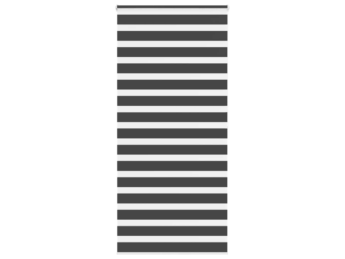 Vidaxl Cortina De Zebra 100x200 Cm Largura Do Tecido 95,9 Cm Poliéster