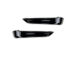 Car Glossy Black Front Bumper Lip Corner Cover Trim For Bmw E90 E91 32 Series