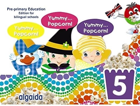 Livro Inf 5 Años Yummy Popcorn 2022 Da Editorial Algaida De María Dolores Campuzano Valiente (inglês)