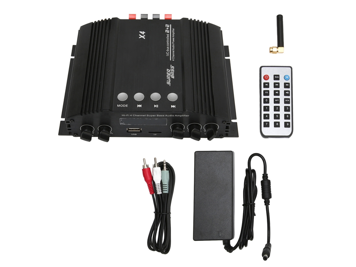 Amplificador Bluetooth LAXISCREED 4 Canais Uk