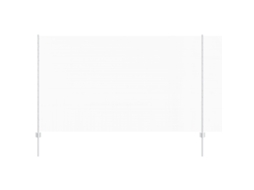 Conjunto 1 Cerca Externa Vidaxl Prateado Aço (10 X 1,4 M)