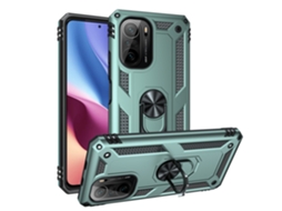 Suporte Magnético Para Capa De Celular Resistente A Quedas De Nível Militarverde, Redmi Note 13 5g