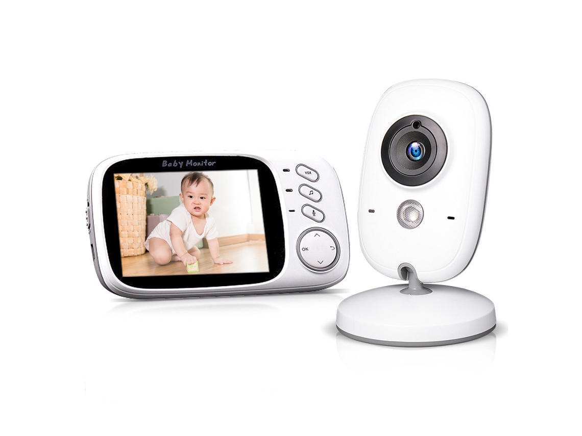 Babá Eletrônica Vb603 Com Tela Lcd De 3,2 Polegadas, Visão Noturna E Função Intercomunicador Voz Bidirecional. Aquaforge
