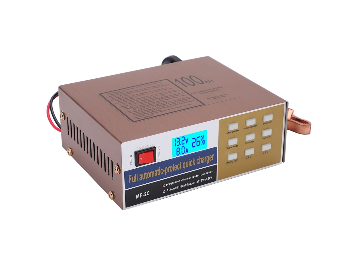 Carregador De Bateria Laxiscreed 220w Inteligente Para 12v E 24v - Vida Útil Prolongada