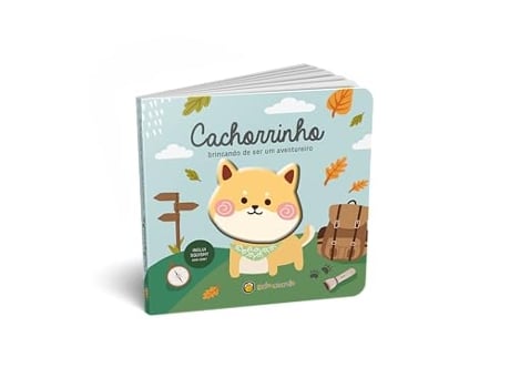 Livro Amigos Squishy Cachorrinho Brincando De Ser Um Aventureiro de Gdb Editorial (Português)