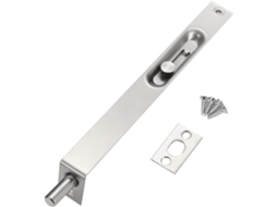 Fecho De Porta Deslizante Elegante E Seguro Em Aço Inoxidável, Com Acionamento Por Botão Fácil De Usar E Função Retenção