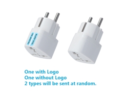Adaptador EOOCOO (conversão Padrão Europeu, Adaptação Tipo F Grande)