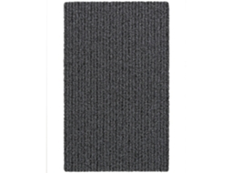 Tapete MUNDO ALFOMBRA Dakota (Preto - PVC e Sintético - 50x80 cm)