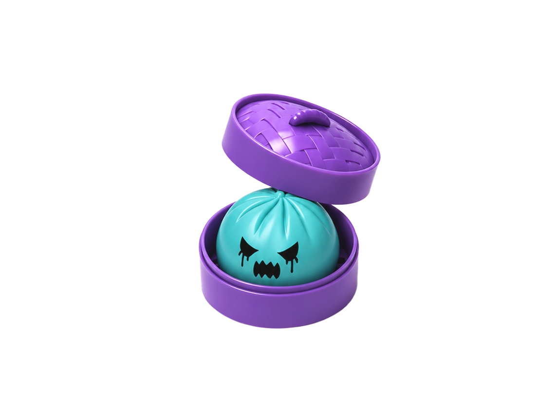Brinquedo Squishy Dowmoo Halloween Natal Roxo Da Laxiscreed Para Alívio Do Stresse E Decoração