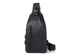 Mochila Tiracolo Bolsa Tiracolo Bolsa Tiracolo para Caminhadas Mochila de Viagem Preta