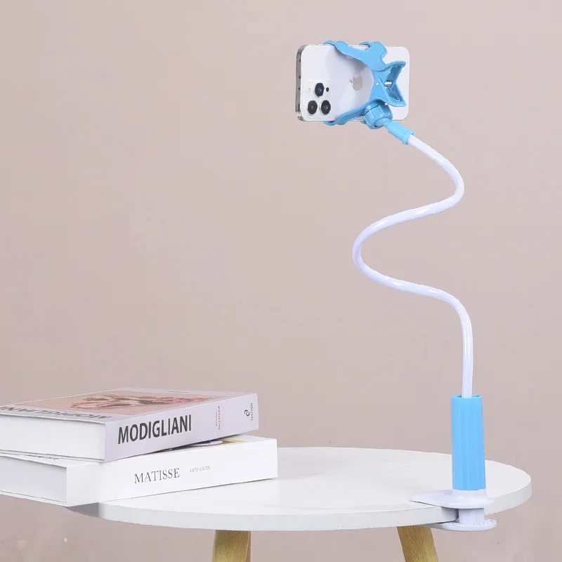 Suporte Para Celular Com Braço Flexível 360° Para Encosto De Cabeça Ou Cama, Compatível Com Iphones, Samsungs E Dispositivos De 3,5 A 6,7 ​​polegadas.