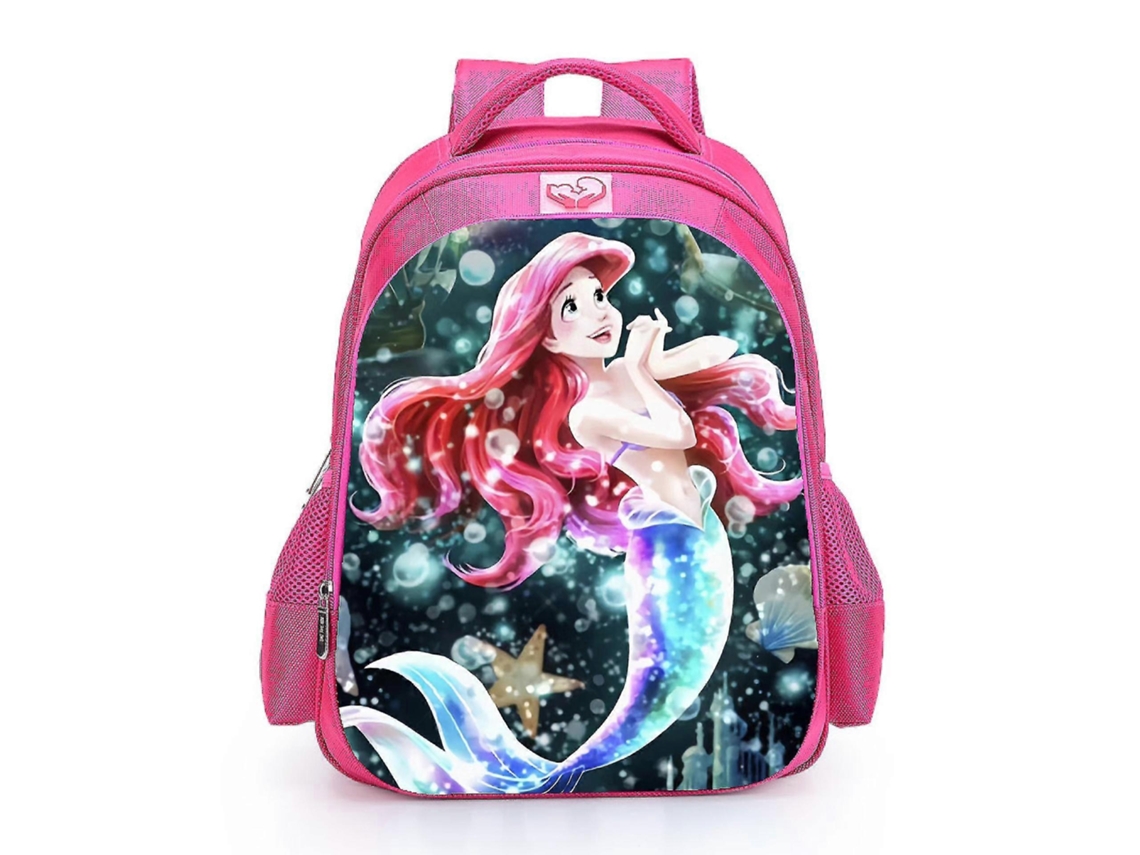 Mochila Escolar Pequena Sereia Princesa Ariel Mochila Infantil Para Escola Primária Mochilas Compostas Olysi Shop