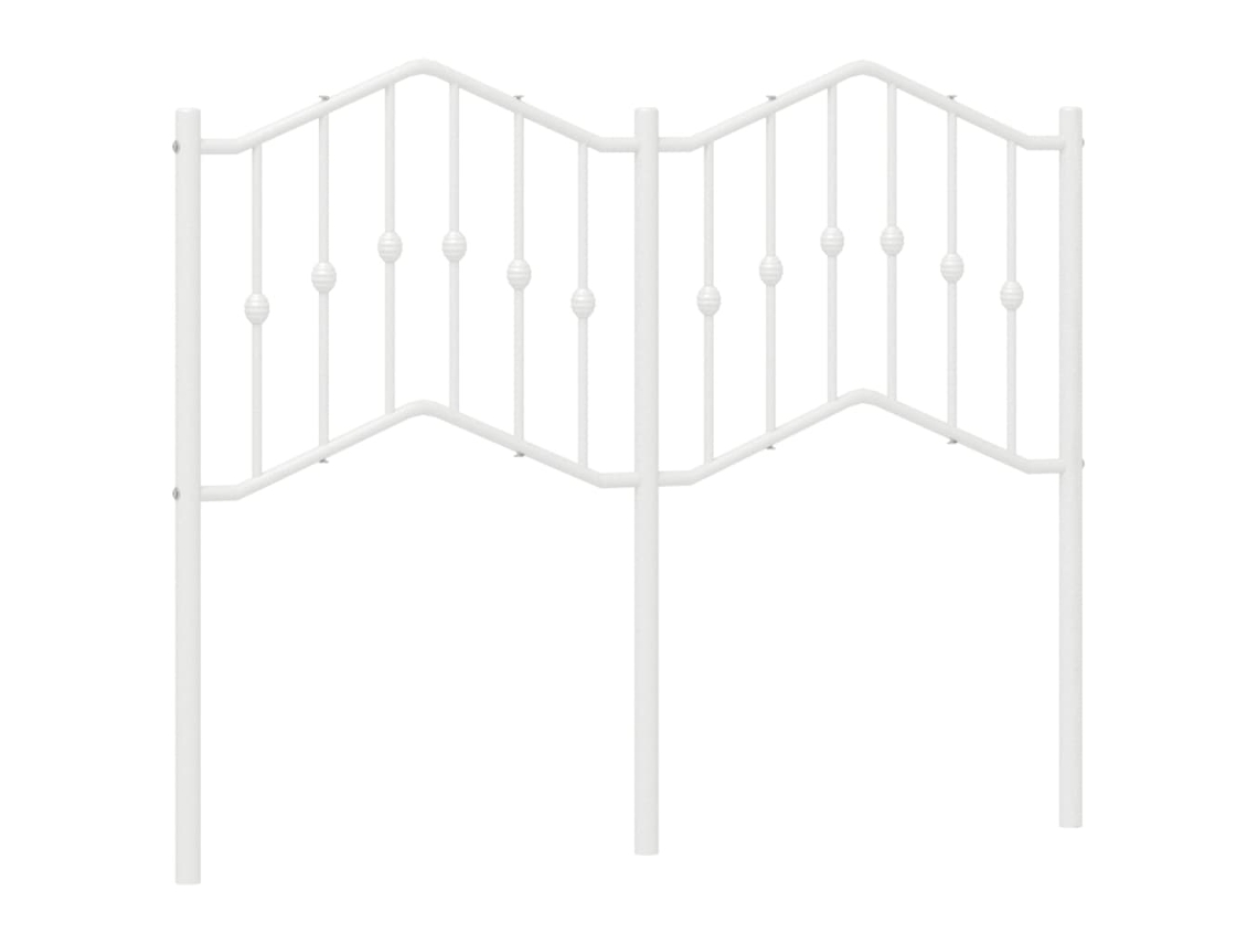 Headboard, Headboards Vidaxl Preto Aço (120 Cm)