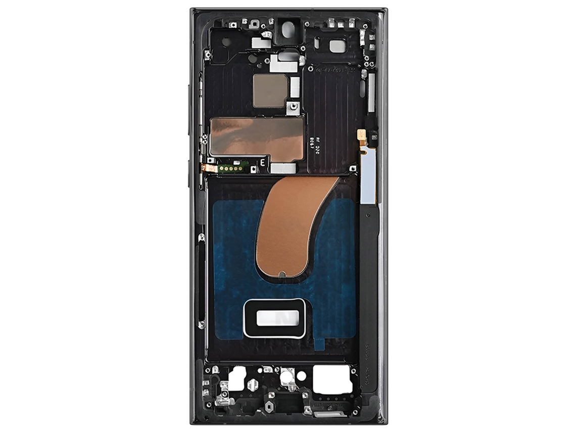 Chassi Central de Substituição para Samsung Galaxy S23 Ultra CLAPPIO