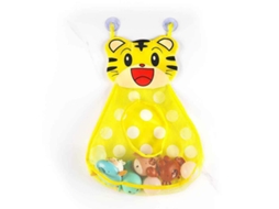 Rede De Arrumação Para Casa De Banho Para Bebés E Crianças Rede Organizadora De Prateleiras Para Brinquedos - Tigre Amarelo SUNNY SPACES