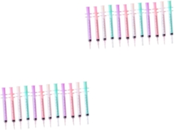Gadpiparty 2 Conjuntos De Canetas Esferográficas Em Gel Pretas,