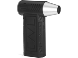 Mini Ventilador Portátil Turbo Tofficu, Preto Em Abs, Com Duas Baterias De 4000mah, Fluxo De Ar Alta Velocidade E