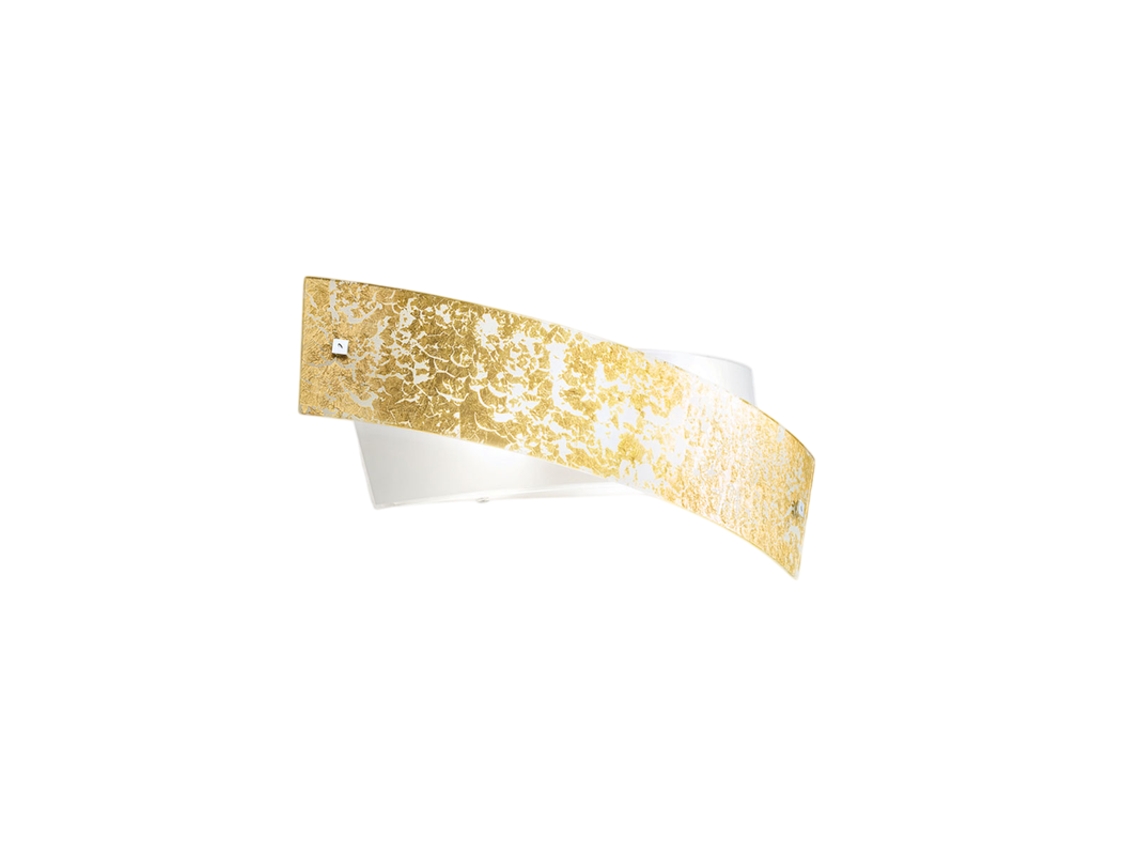 Camilla - Aplique Dourado 2xe14 Max 2x28w Ip20 - Aplique Led De Design Moderno 54x20cm